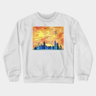 New York City Skyline Crewneck Sweatshirt